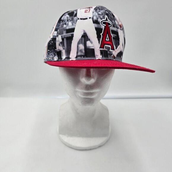 Los Angeles Angels Hat Trout 27 New No tags Los Angeles Angels State‎ Farm - Picture 1 of 6